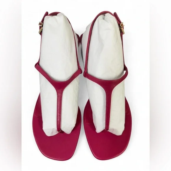 Michael Kors Tasha T-Strap Sandals DK Raspberry - Picture 2 of 4